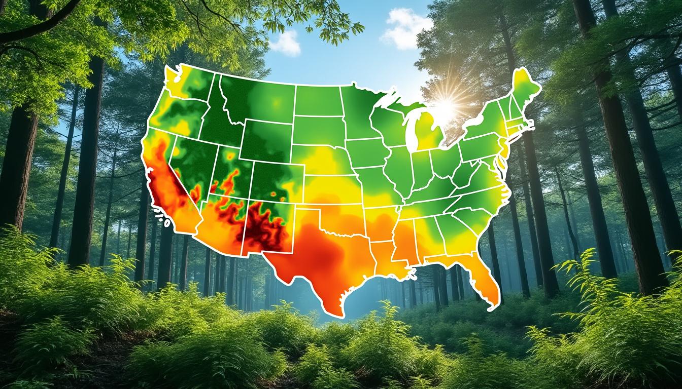 découvrez météo des forêts, la carte verte essentielle pour anticiper les risques d'incendie. restez informé et protégez vos espaces naturels grâce à des alertes précises et actualisées sur les conditions météorologiques des forêts.