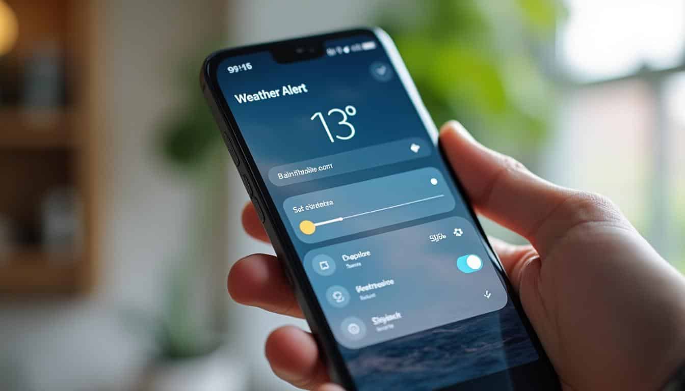 apprenez à configurer facilement les alertes météo sur votre téléphone android pour recevoir des notifications en temps réel et rester informé des conditions météorologiques.