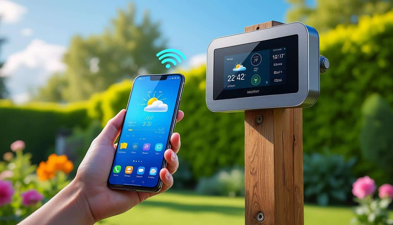 découvrez comment connecter votre station météo à votre smartphone pour suivre les conditions météorologiques en temps réel, où que vous soyez.