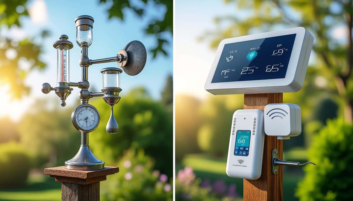 découvrez les principales différences entre une station météo traditionnelle et une station connectée pour choisir l'appareil qui correspond le mieux à vos besoins.